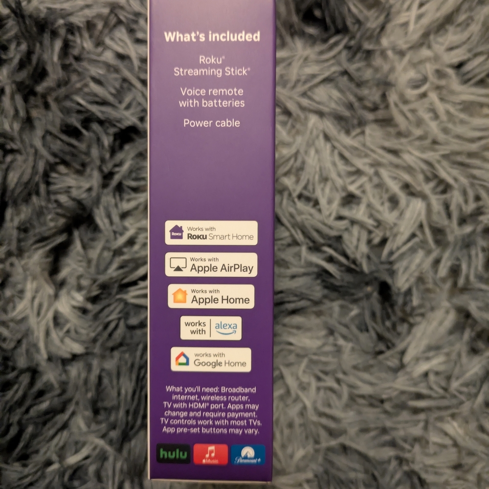 Roku Streaming Stick HD - Black and Purple - Picture 3 of 4